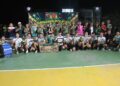 Rayakan HUT Ke-81 TNI, Kodim 0908/Bontang Sukses Gelar Turnamen Bola Voli