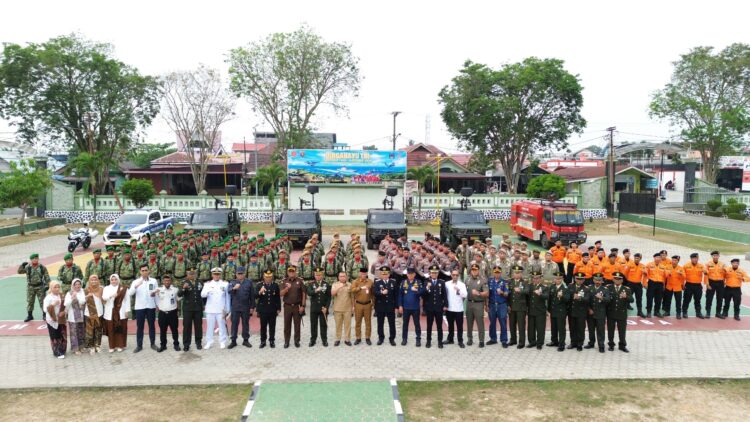 Kodim 0908/Bontang Gelar Upacara HUT TNI, Dandim Tegaskan Jaga Kepercayaan Rakyat