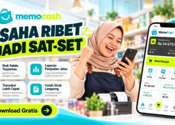 MemoCash Diluncurkan, Aplikasi Kasir Offline untuk Pelaku UMKM