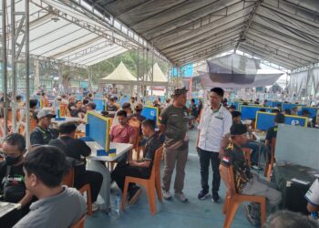 Kodim 0908 Kembali Gelar Turnamen Domino, Meriahkan HUT TNI & Kota Bontang