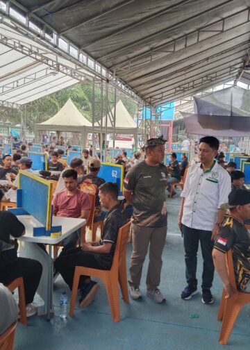 Kodim 0908 Kembali Gelar Turnamen Domino, Meriahkan HUT TNI & Kota Bontang