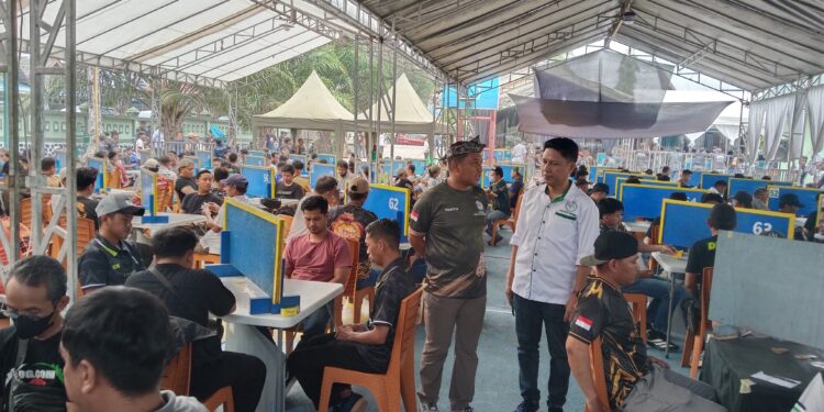 Kodim 0908 Kembali Gelar Turnamen Domino, Meriahkan HUT TNI & Kota Bontang