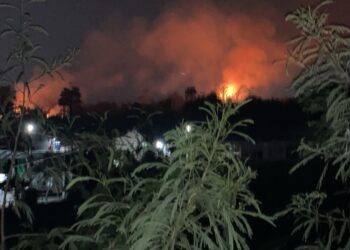 Dua Titik Api Muncul di Lahan HOP 7, Petugas Pemadam Masih Berjibaku
