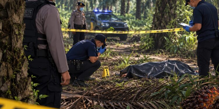 Korban Ditombak Saat Pergoki Sawit Dipanen Tanpa Izin, Pembunuhan di Muara Badak