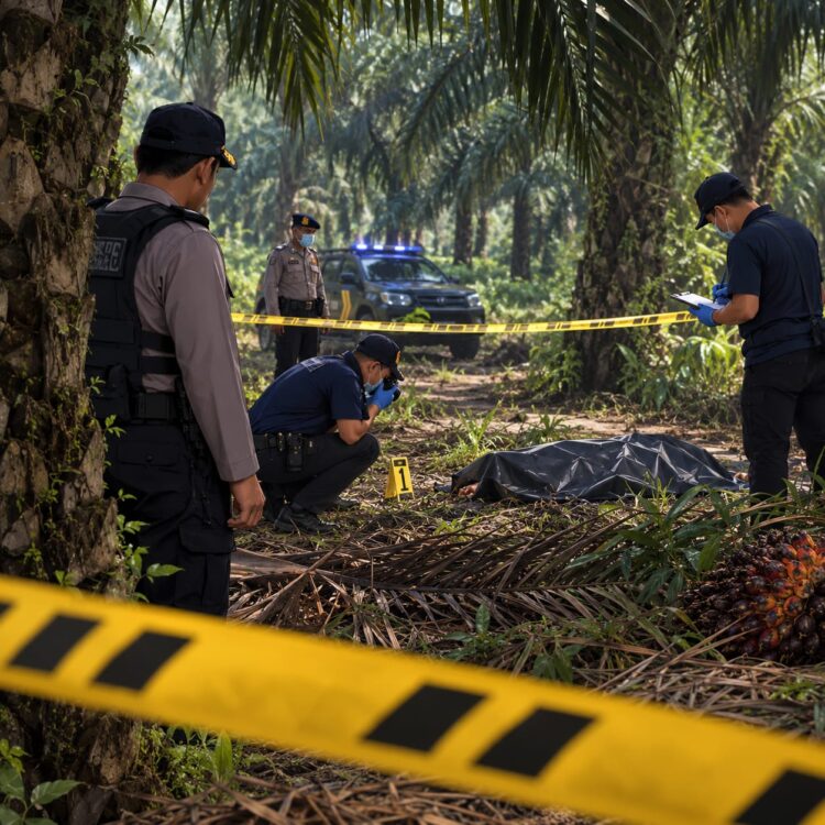 Korban Ditombak Saat Pergoki Sawit Dipanen Tanpa Izin, Pembunuhan di Muara Badak