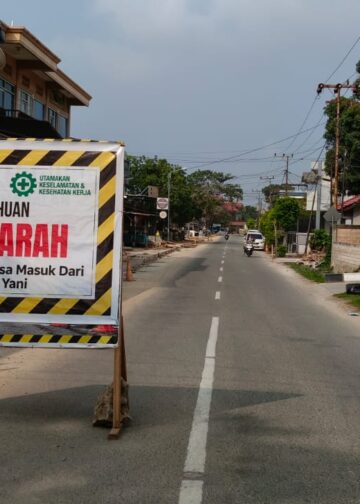 Proyek Dikebut! Jalan Pattimura Sementara Satu Jalur, Progres Fisik Capai 76,31 Persen