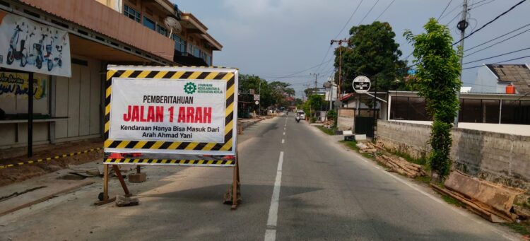 Proyek Dikebut! Jalan Pattimura Sementara Satu Jalur, Progres Fisik Capai 76,31 Persen