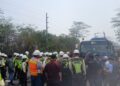 Tuntut Ganti Rugi, Sejumlah Warga Gelar Aksi di Jalur Hauling PT IMM